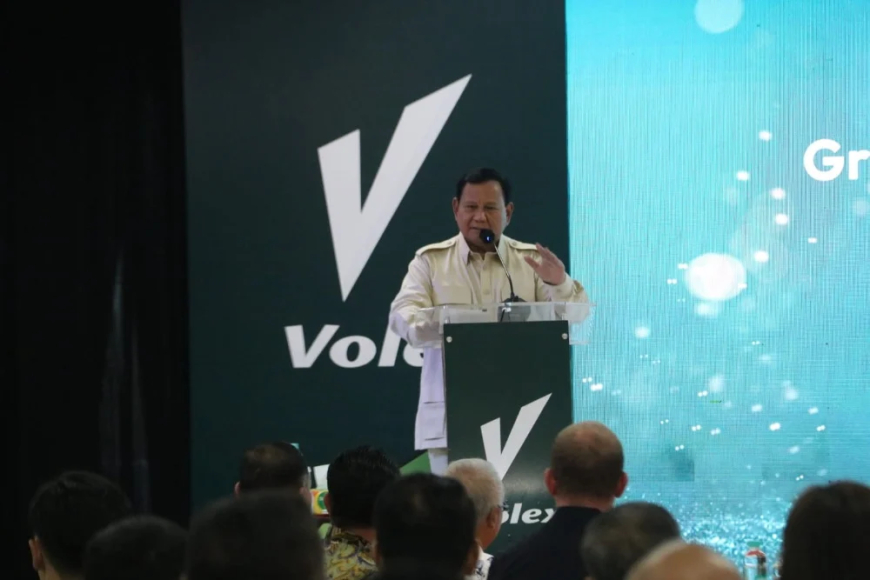 Prabowo Resmikan Gedung Baru PT Volex Indonesia, Akses Terbatas bagi Media